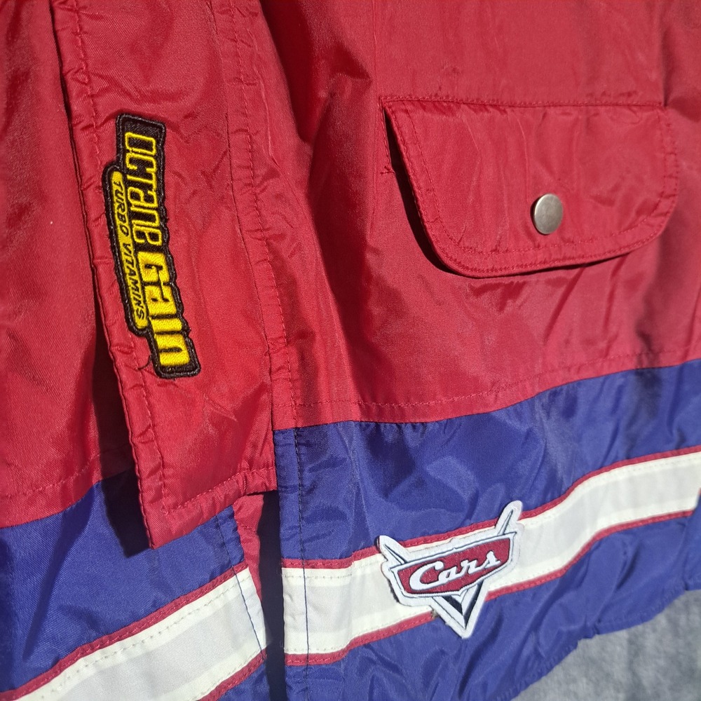Disney Store Cars Lightning McQueen Piston Cup Racing Jacket Red Boys M 7/8 Race - Picture 2 of 10